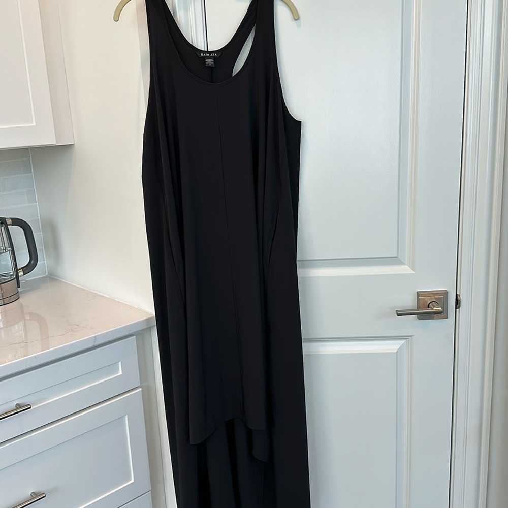 Athleta Black High-Low Tank Dress